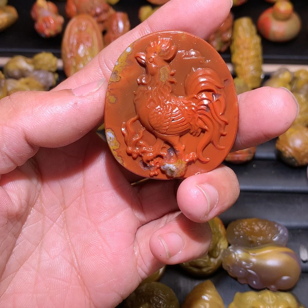 【闪购商品】玛瑙/玉髓颈饰未镶嵌五***源