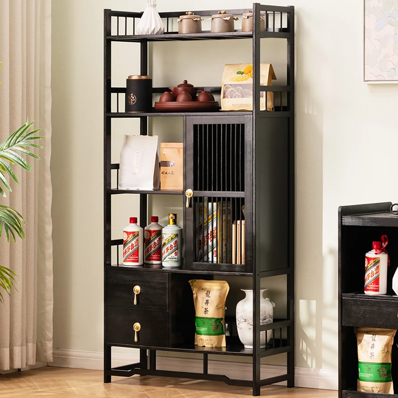茶水柜茶架子置物架放茶叶的餐边柜茶桌茶台茶具客厅家用储物收纳