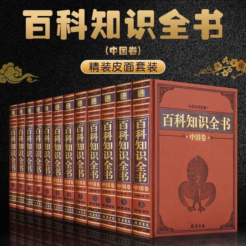 百科知识全书（皮面精装全12卷）中国卷历史地理文化艺术科技探索