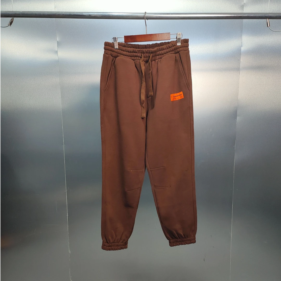 C04-91403-PA秋冬款（加绒）款纯色时尚潮流百搭休闲裤