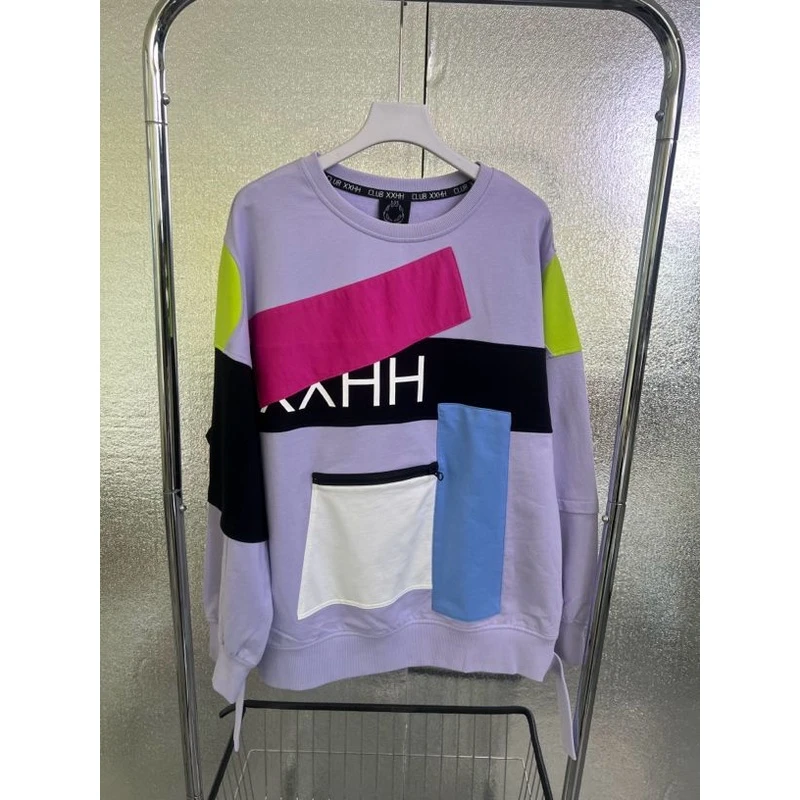 P06-52803-XX春秋款潮流设计套头卫衣