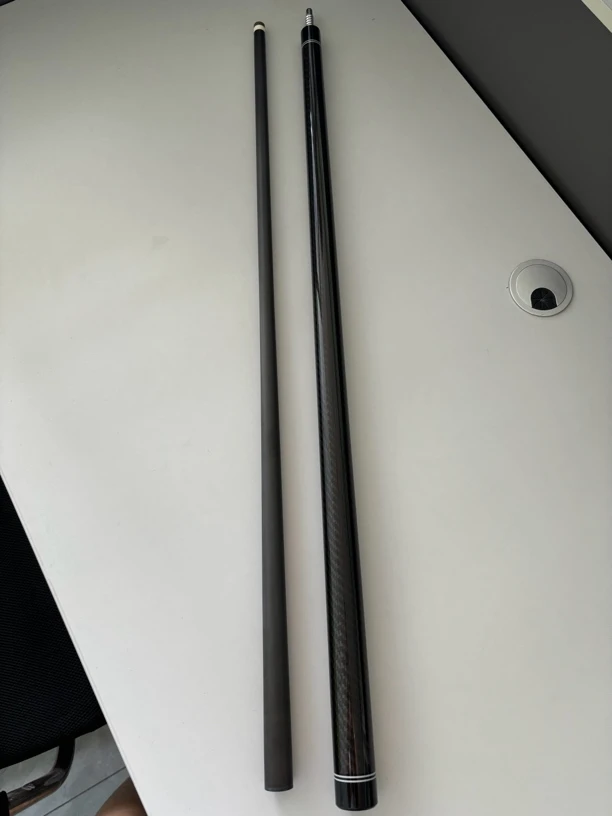 12.4正常锥度1/2台球杆八牙无logo