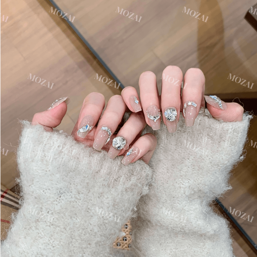 茉哉 皮皮高定【施家全华/西州公主】纯手工定制美甲拆卸穿戴甲A2898