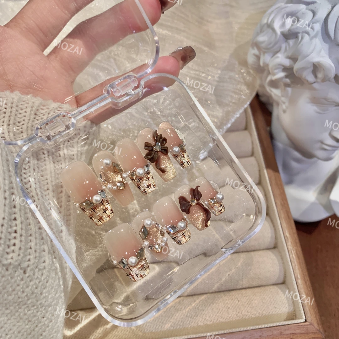 茉哉高定【施家全华/彼得潘】纯手工定制美甲拆卸穿戴甲A3239