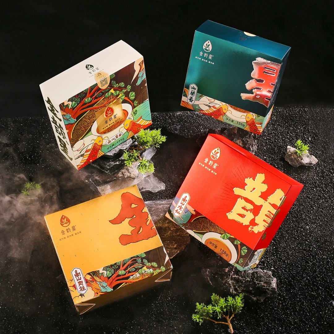 JINYUNXING/金韵星四大茗茶混合装四盒一斤