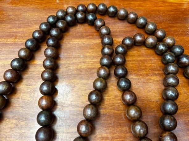 sz精美黑飘红串珠挂珠摆件3.0/108颗