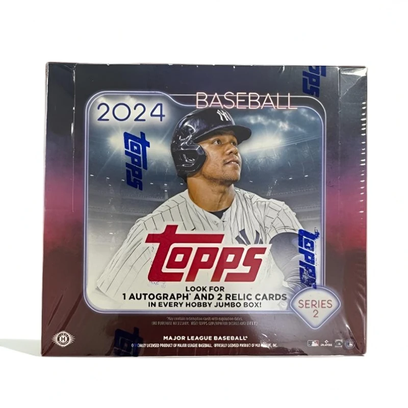 2024 Topps 棒球 Series 2 Jumbo 寻找文班+CJ双签