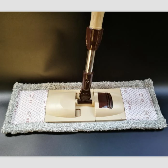 家洁2398旋转不锈钢杆平板尘推拖把地拖懒人拖可替换布拖把