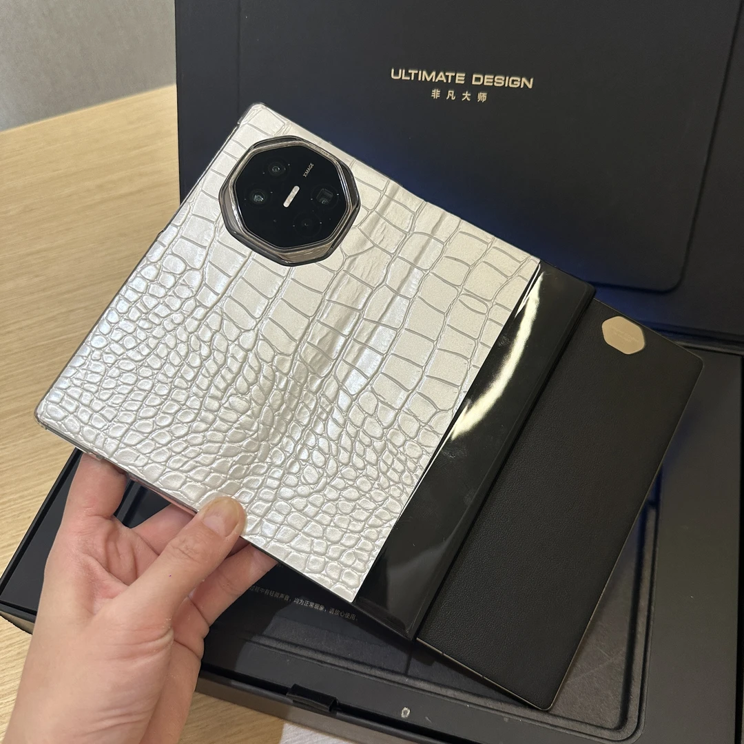 适用华为matext手机壳珍珠白鳄鱼纹私人定制男女款X6典藏版保护套