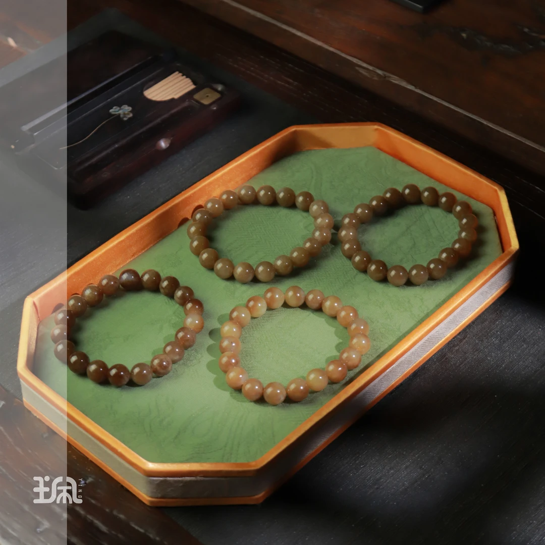 空识|和田玉*手串*未镶嵌QC23111723多样性发其一