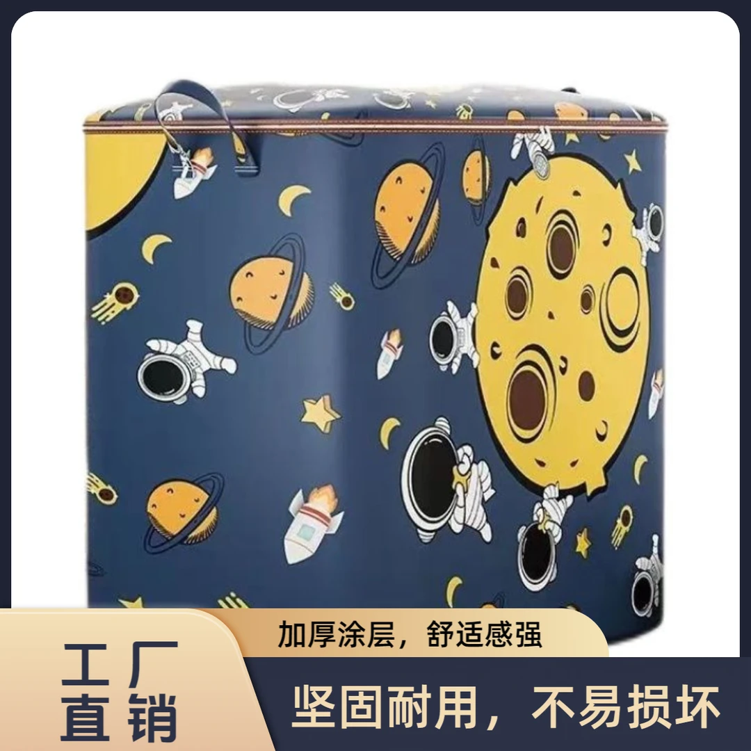 太空人收纳袋防水家用大容量搬家袋装防霉防潮防尘储物创意涂层