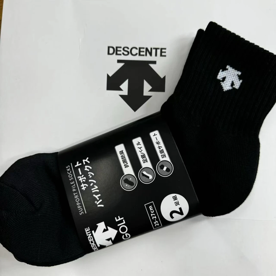 DESCENTE/迪桑特（福利！！）高尔夫系列运动秋冬高筒袜子