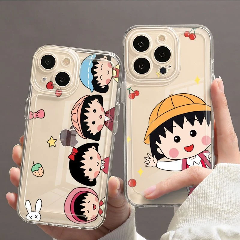新款透明苹果15手机壳适用iPhone14套11全包12防摔13简约情侣卡通
