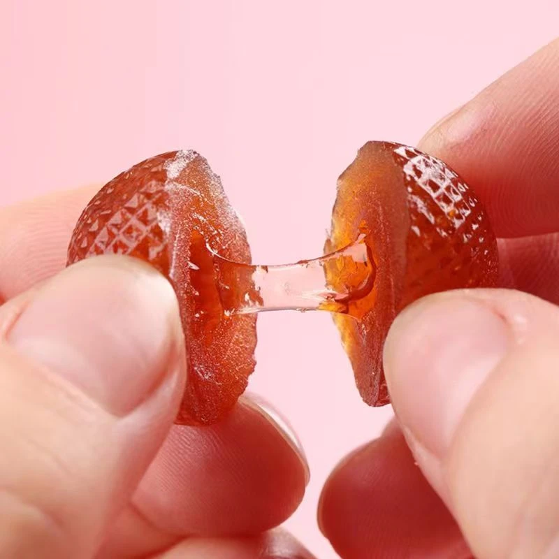 爆浆草莓山楂球山楂夹心山楂蜜饯果脯果糕美味零散装包装果香精选