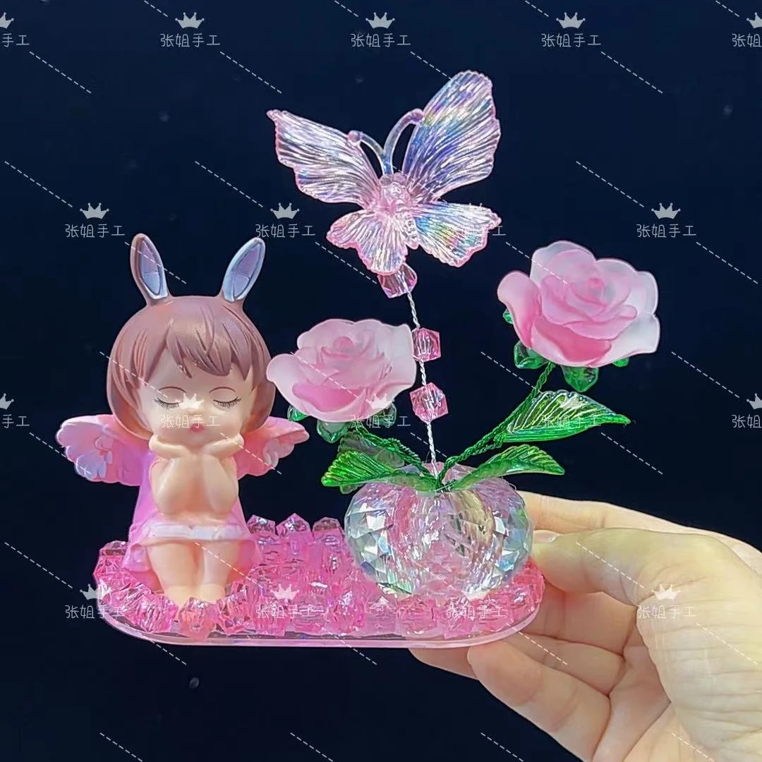小摆件（玫瑰款）手工DIY材料包