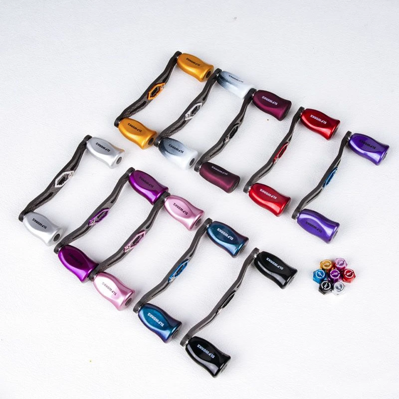 新款改装摇臂水滴轮碳纤维摇臂握丸国产通用超轻