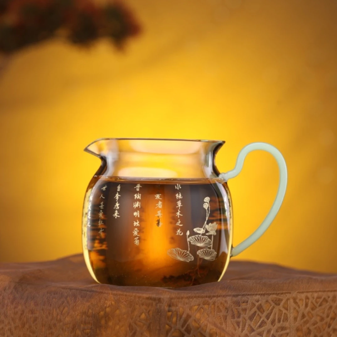 茶博会专款 禾器新品 美满浅玉 爱莲说