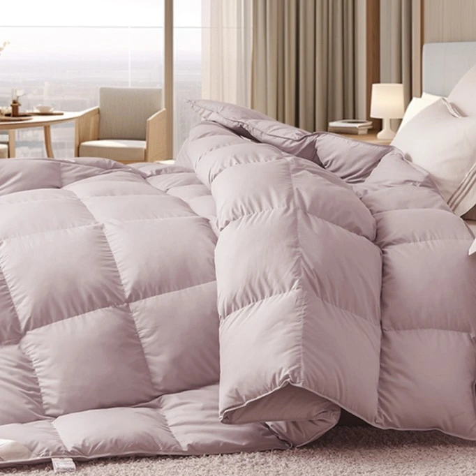 【孤品样品】90羽绒被加厚冬被川渝老百姓散养大朵麻鸭绒奢华五星级