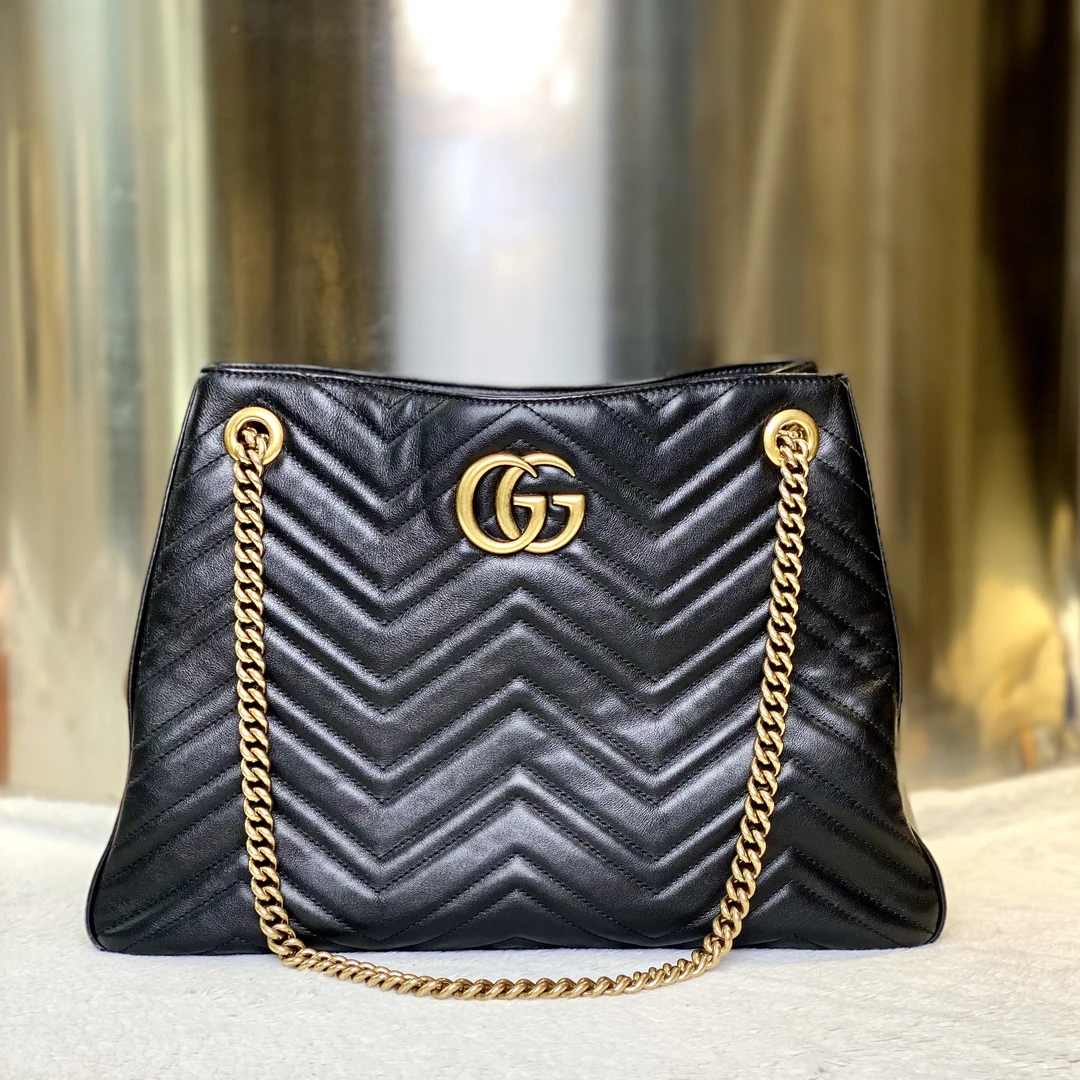 99新 GUCCI/古驰 古有98新古驰GUCCI马蒙托特包单肩腋下包6561