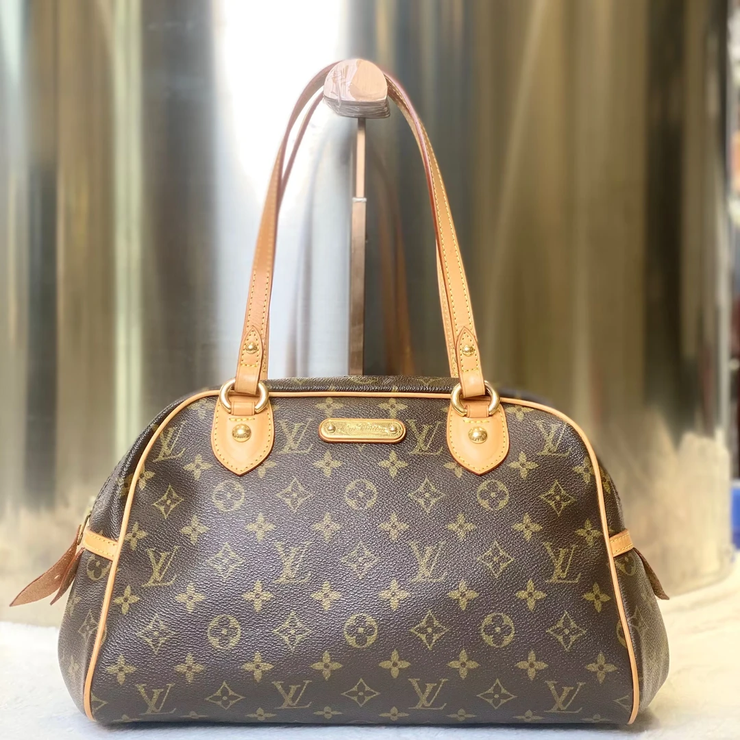 99新 LouisVuitton/路易威登 古有更换植鞣革A级LV保龄球包0833
