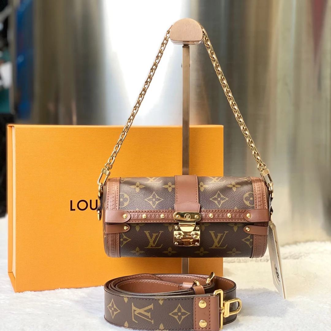 99新 LouisVuitton/路易威登 古有98新LV新款巴比龙斜挎包9786