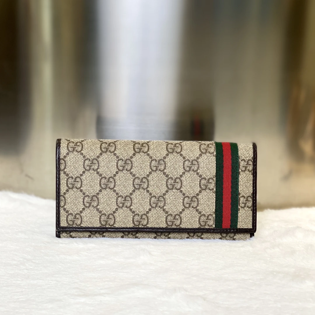 99新 GUCCI/古驰 古有98新古驰钱包0296