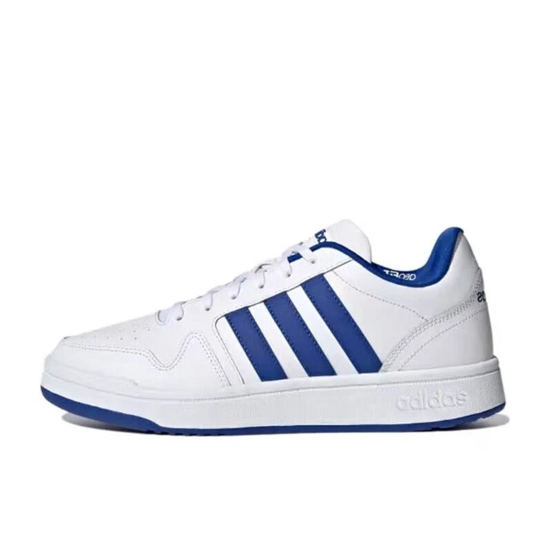 adidas夏季休闲鞋蓝色neo男子板鞋篮球鞋板鞋小白鞋H00461H00465