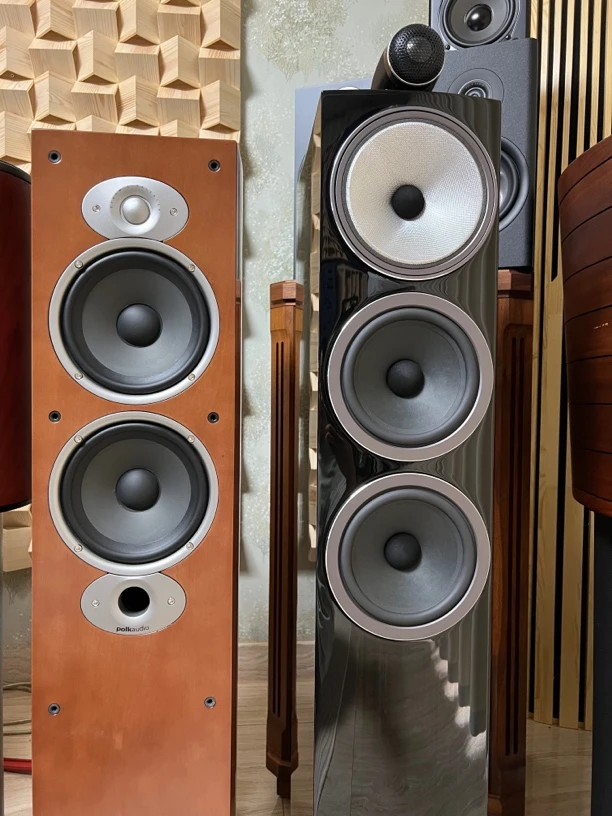 全新未使用 polk 普乐之声Rita5次旗舰落地hifi音箱