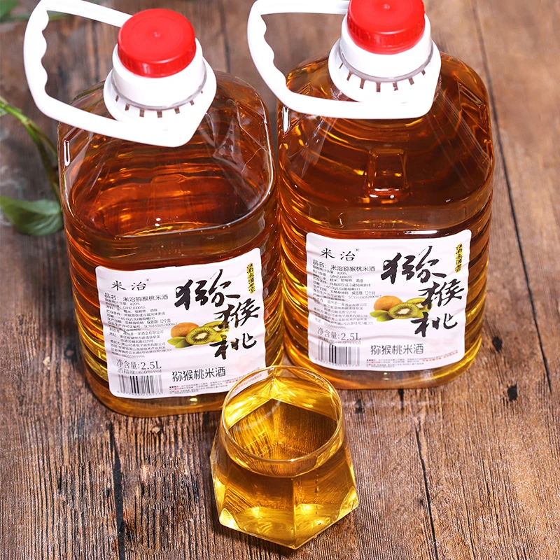 米治【买3斤送2斤】米治10度猕猴桃酒古法传统工艺发酵土陶缸