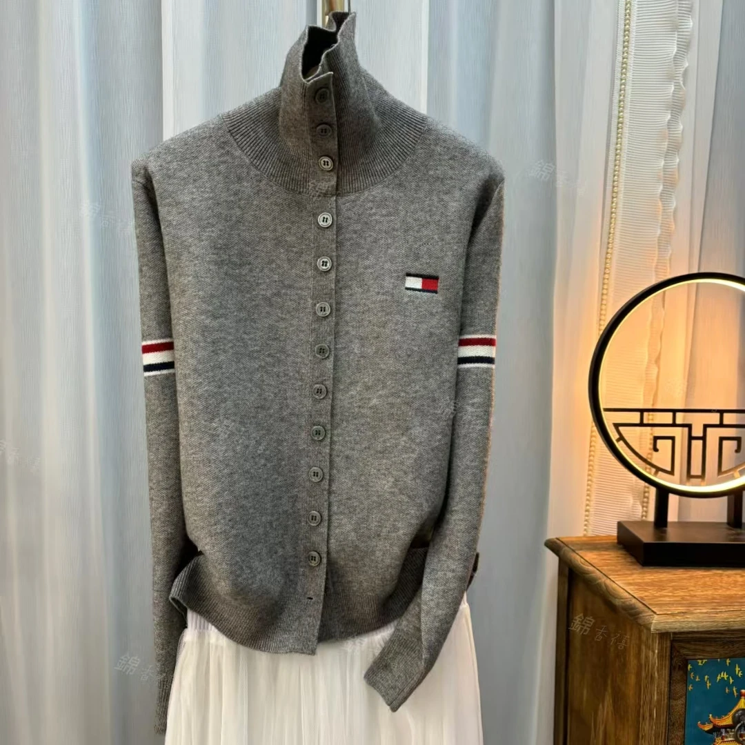 【D61希尔格】欧货百搭显瘦针织衫开衫毛衣外套