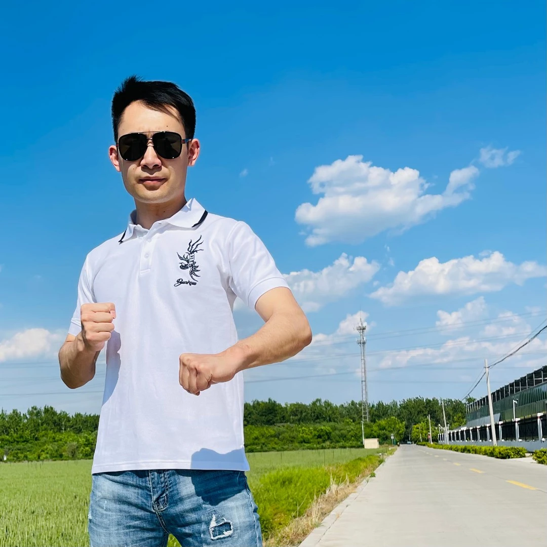 C0006 刺绣短袖 棉polo衫 图案t恤潮牌夏季修身 2023 T恤