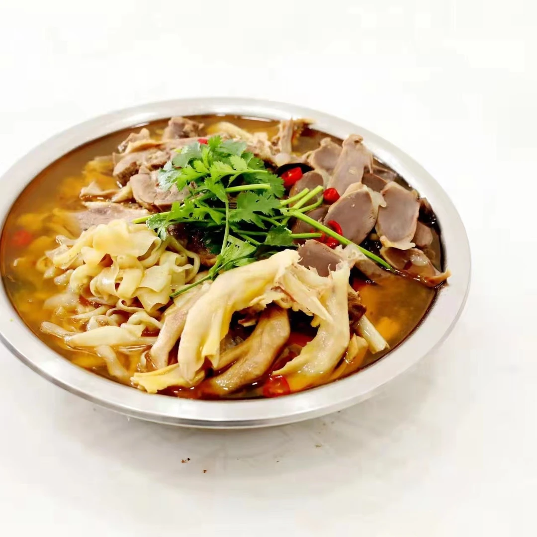 固始鹅杂火锅 涮菜香辣口（肉汤混合装）