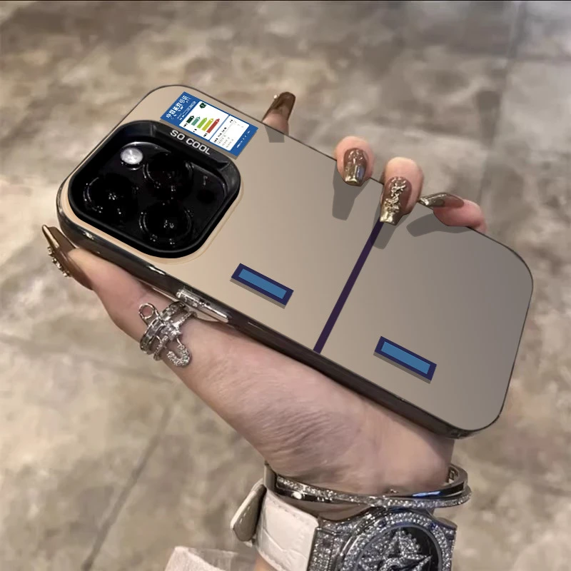 个性冰箱标志适用苹果15promax手机壳iPhone14少女13可爱12创意16