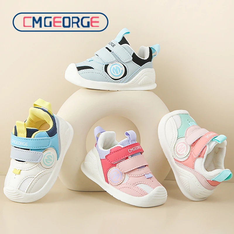 女宝宝秋季学步鞋1-2岁包头舒适防滑关键鞋女宝鞋男宝学步鞋