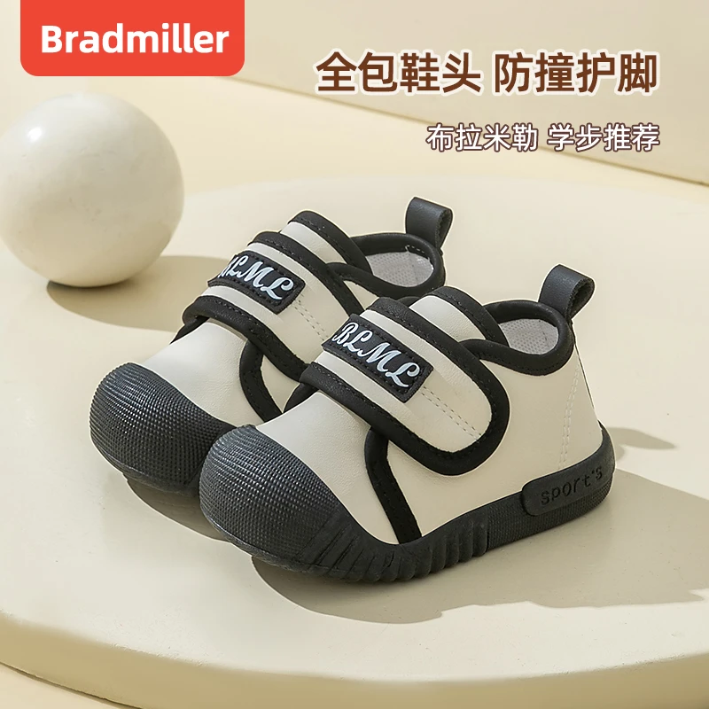布拉米勒秋季新款儿童男宝鞋防滑婴儿鞋女学步鞋