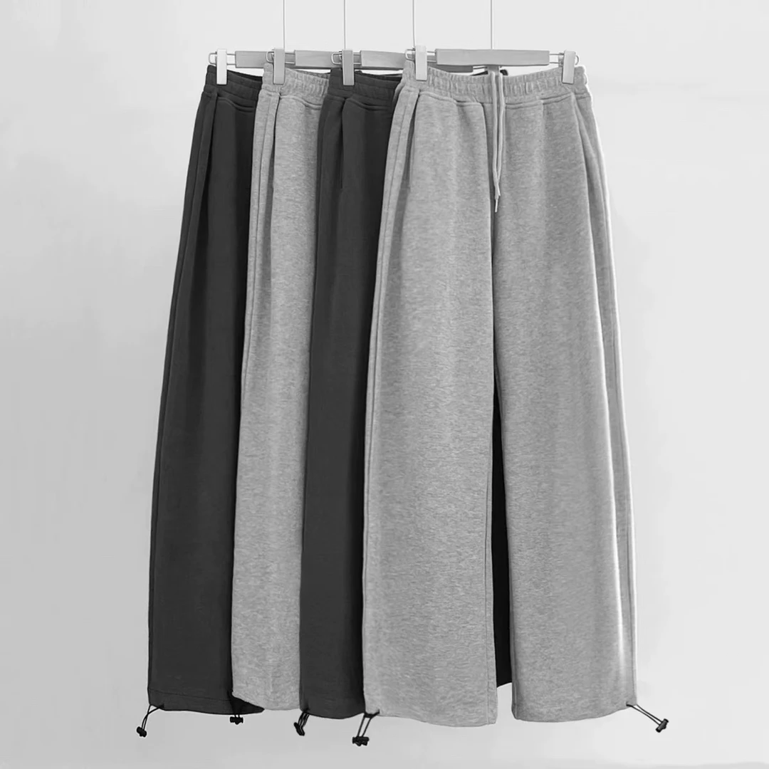 束脚两穿加绒卫裤