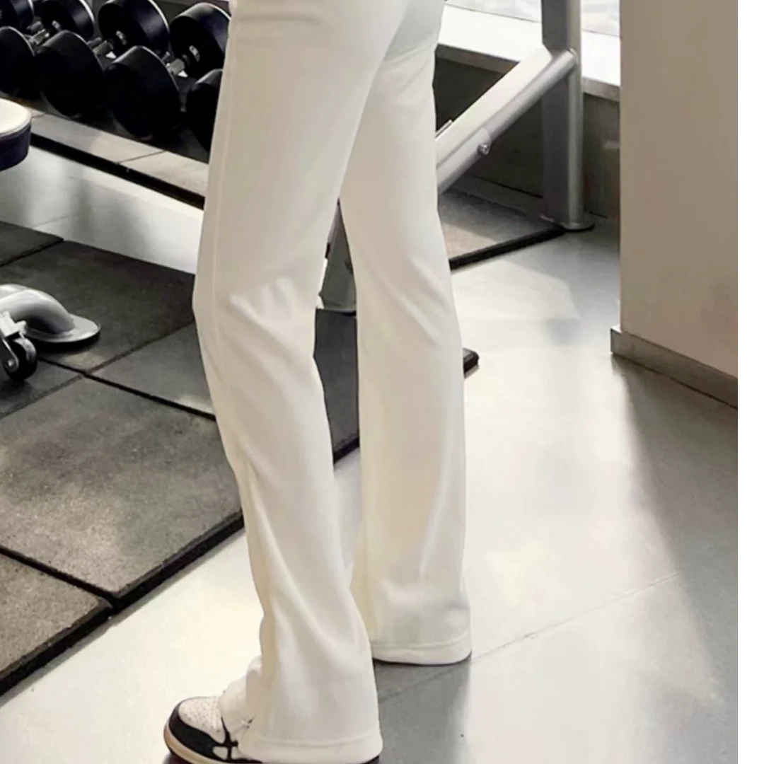 加绒欧棉绒微辣裤2024