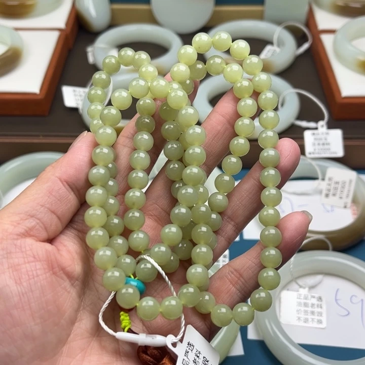 和田玉手链未镶嵌