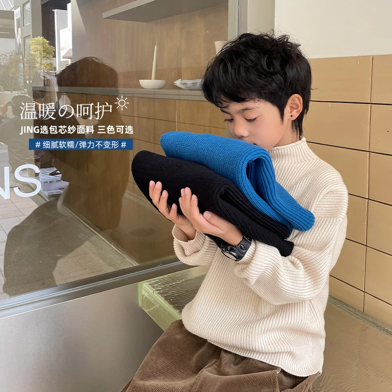 【冬装新款】秋冬男童柔软亲肤毛衣软糯针织衫女童|22dp19