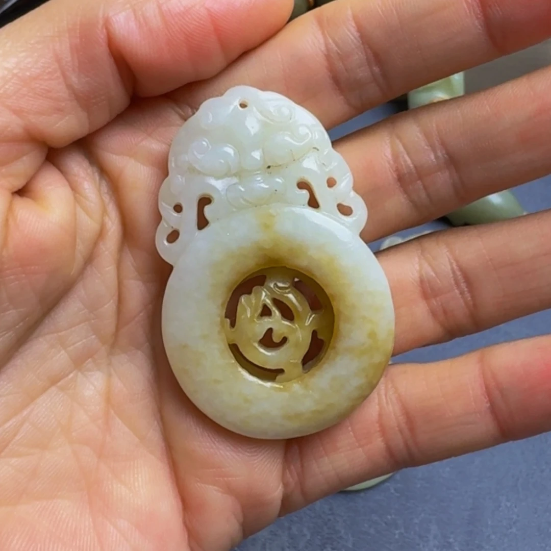 【闪购商品】和田玉（糖玉）颈饰未镶嵌长*