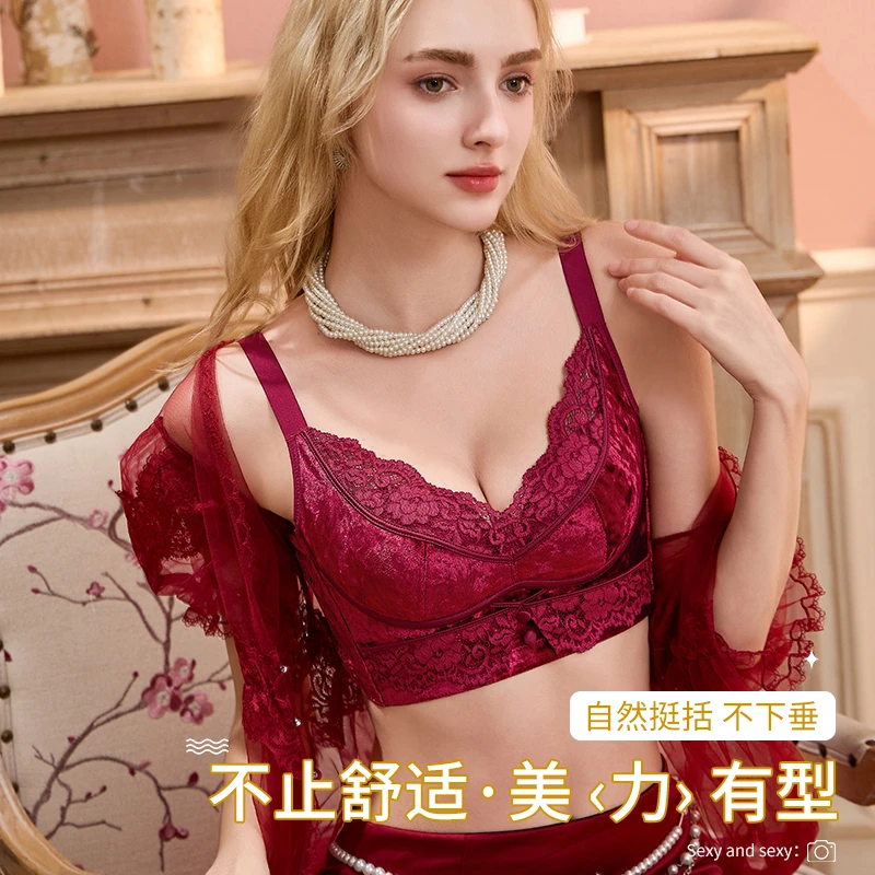 SDIBANNY/圣迪班尼芳华专属【伦敦画报】山茶花欧若风文胸罩23634