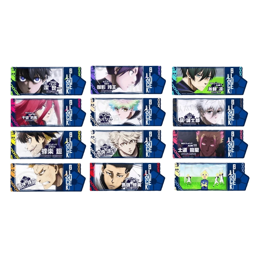 【拆包】漫库MANCOOL-《蓝色监狱》出场定格系列镭射票盲袋盲盒（代拆）