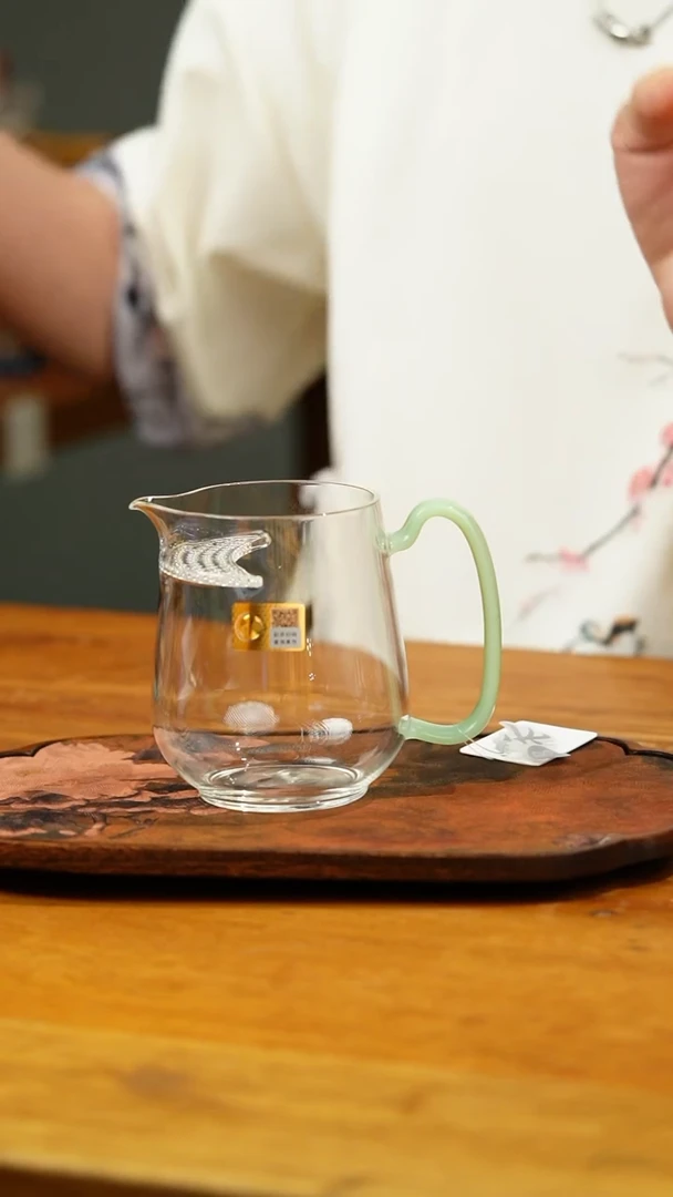 【闪购商品】禾器/晶彩丰然茶海/浅玉色