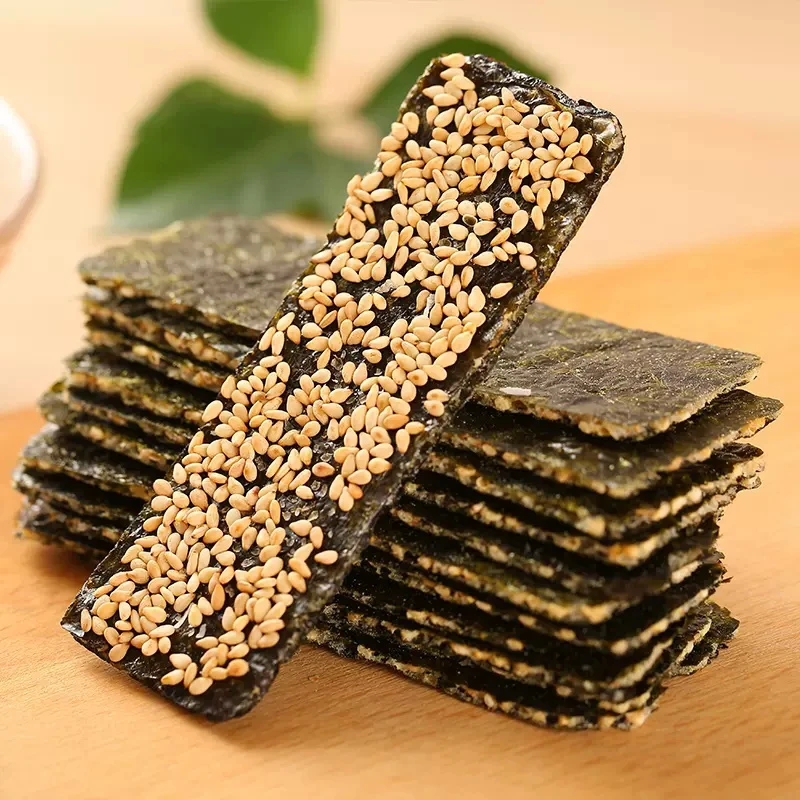 连云港发货 营养优质酥脆夹心海苔 罐装40g 到手12罐