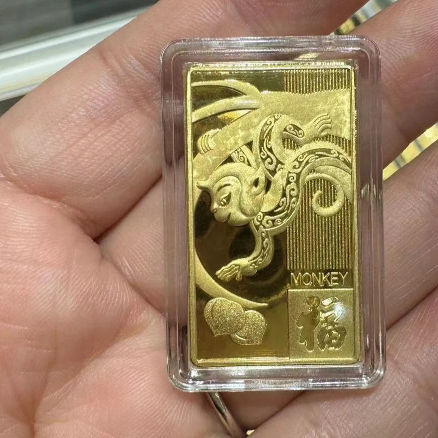CBAI/菜百SY投资金条猴年足金999.9