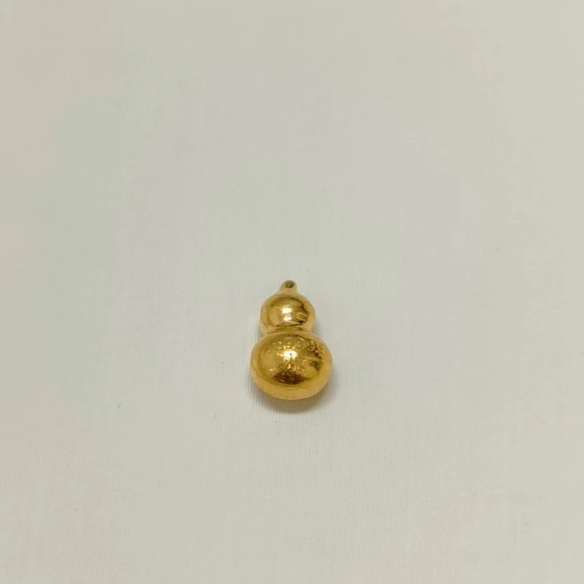 CBAI/菜百XD 金制品 足金999.9 投资金种子元宝豆子爱心葫芦