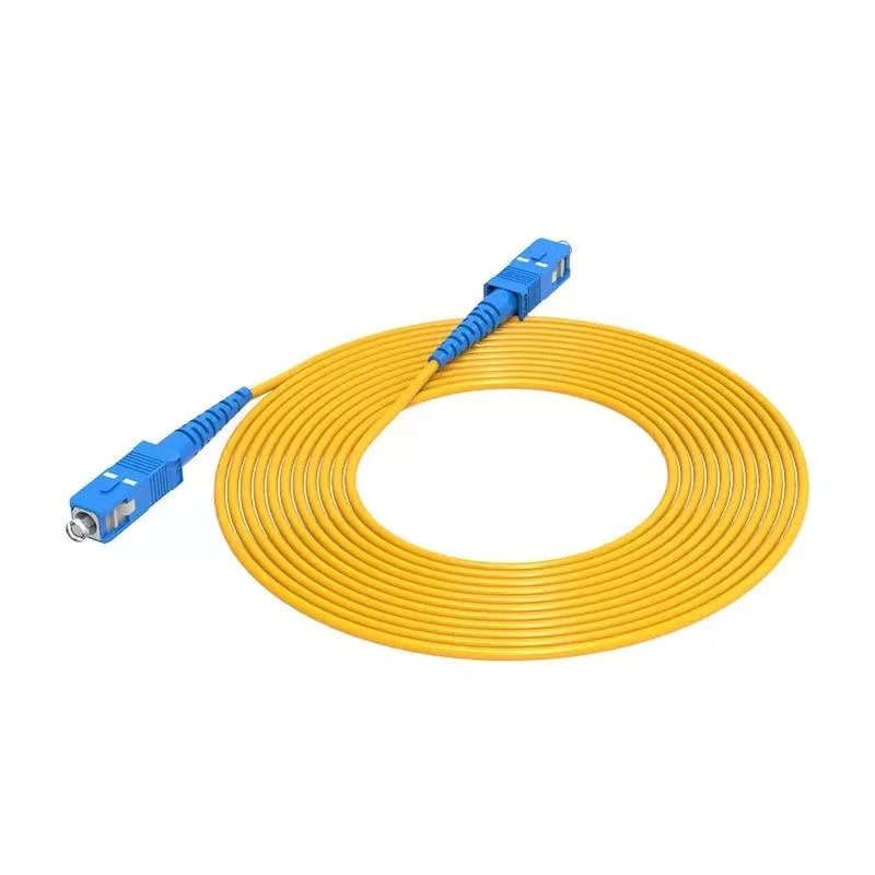 电信级1米sc-sc方头跳纤光纤线单模尾纤1m2m3m5m跳纤