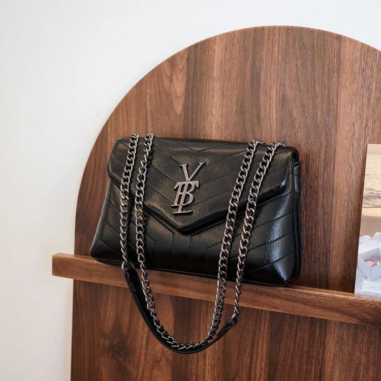 高级感菱格链条包包女2023新款夏季百搭小方包洋气小众单肩斜挎包