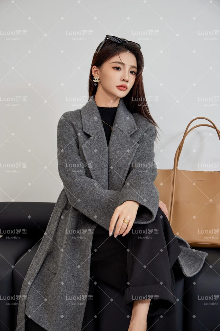 【M家经典款】纯手工羊毛高端百搭秋冬小个子专属小浴袍883001