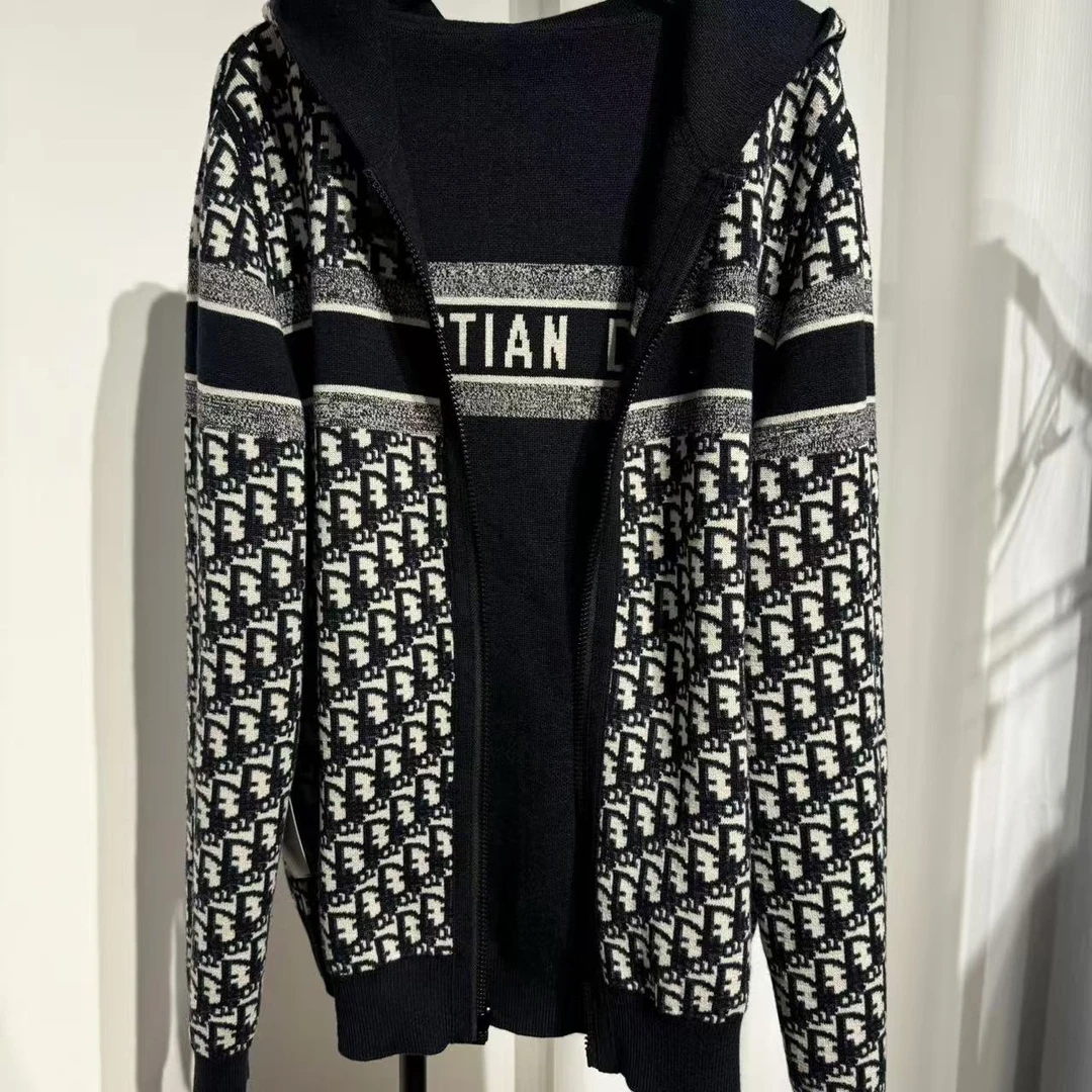 95新 DIOR/迪奥 迪奥双面长针织外套 113